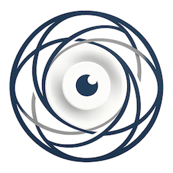 Beeldmerk van Perspectum in blauw